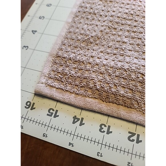 NWOT Set Of 2 Brown & Cream Neutral Colors Kitchen Hand Towels Absorbent thick - Picture 2 of 8